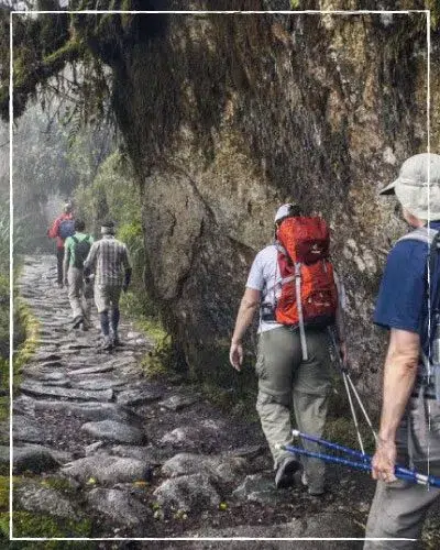 Inca trail to Machu Picchu